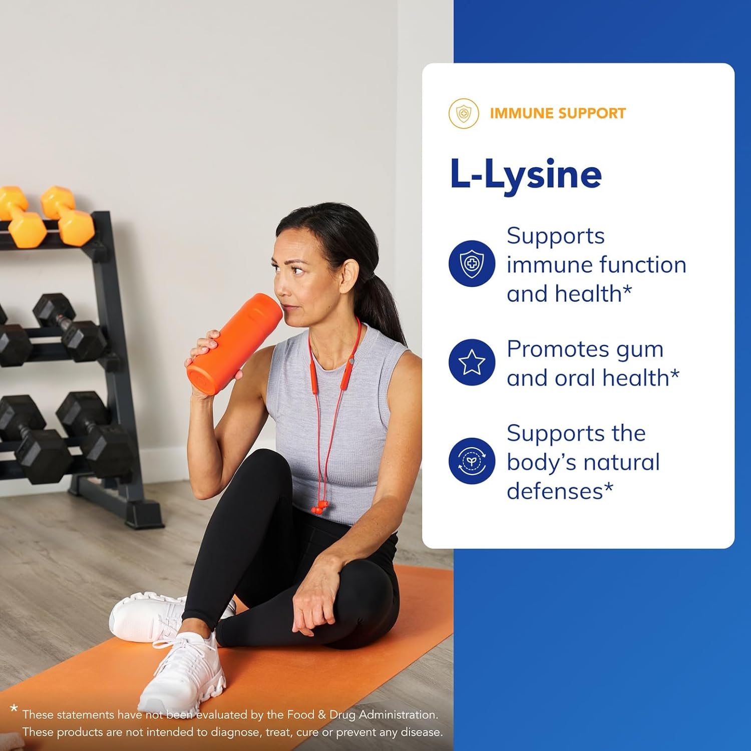 Pure Encapsulations L-Lysine - Essential Amino Acid Supplement for Immune Support & Gum, Lip Health - 90 Capsules
