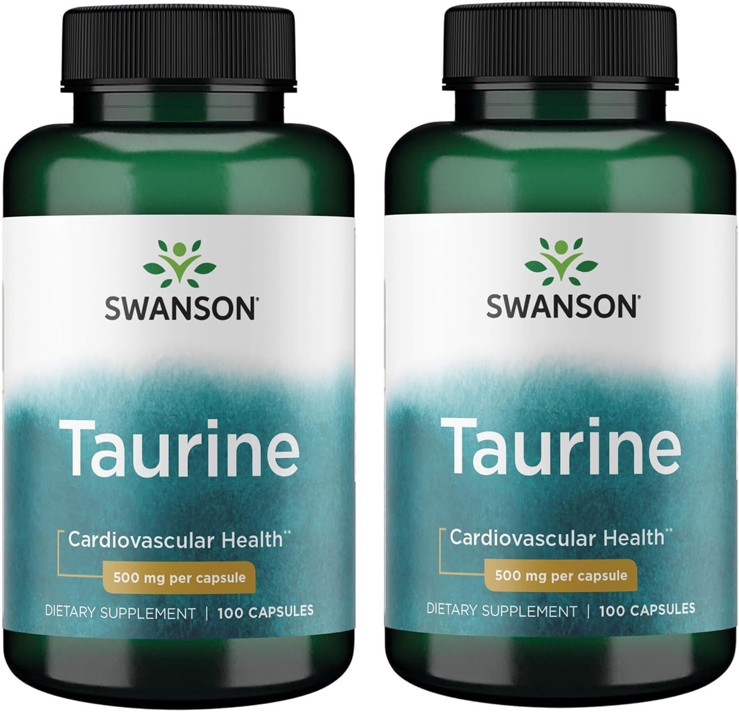 Swanson Taurine 500 mg, 100 Capsules