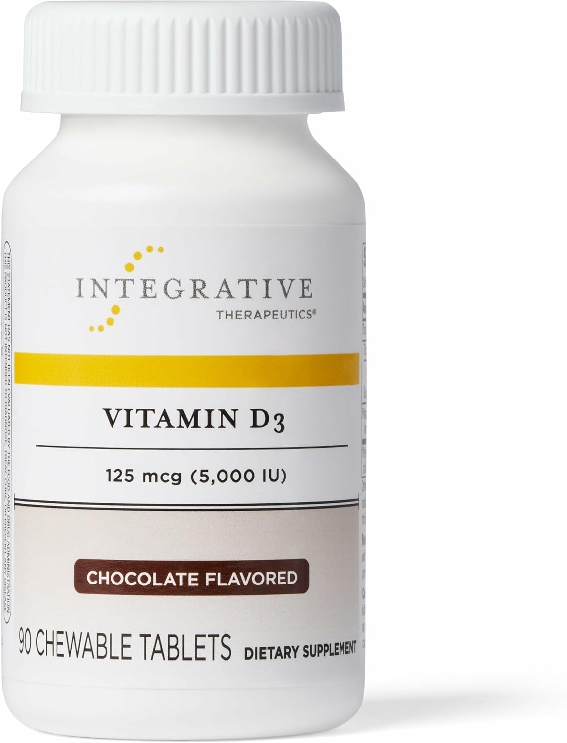 Integrative Therapeutics Vitamin D3 125 mcg – Chewable Tablets for Bone and Immune Support