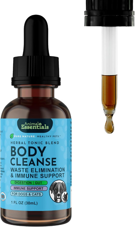 Animal Essentials Body Cleanse Liver Support for Dogs & Cats - 30 mL