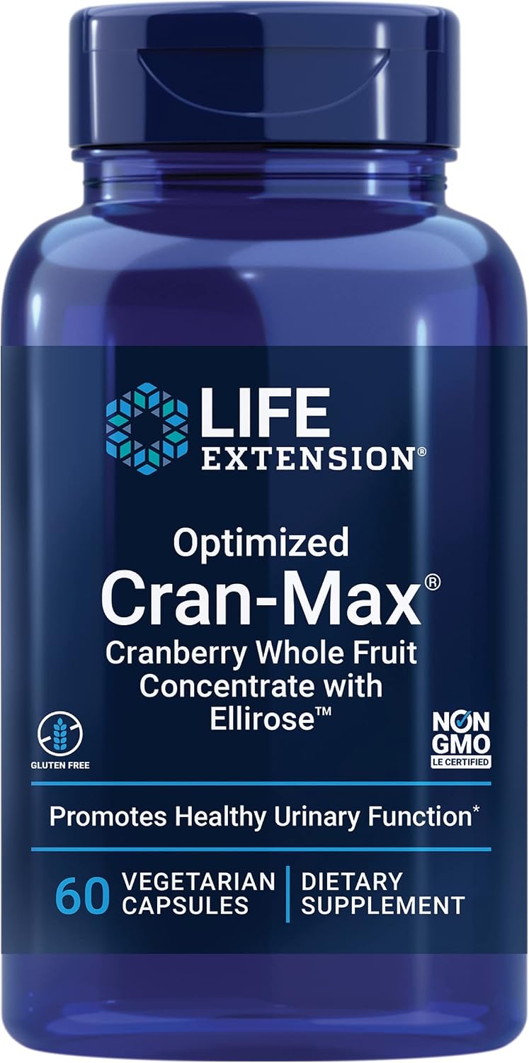Life Extension Optimised Cran-Max, Cranberry Whole Fruit Concentrate with Hibiscus Extract