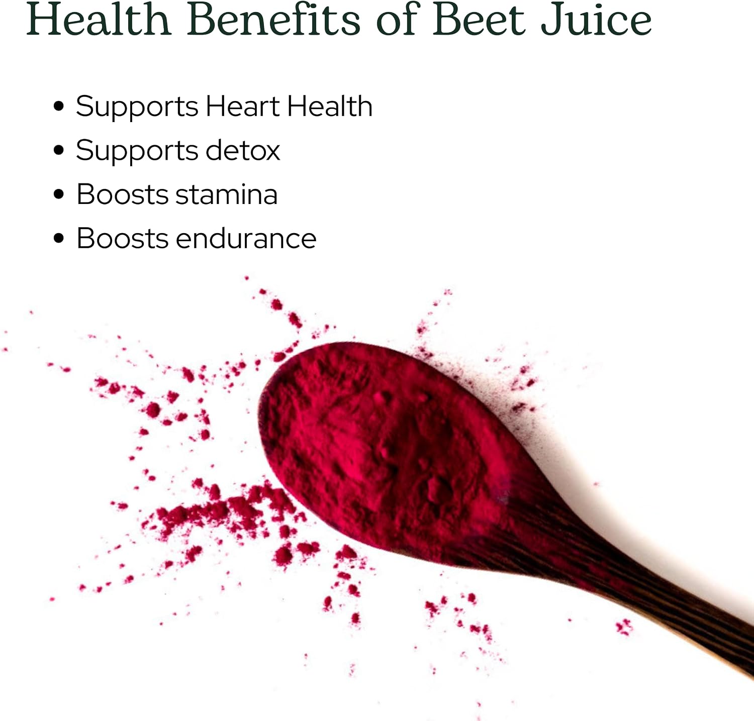Eclectic Herb - Organic Beet Juice Powder | Stamina & Endurance | Cardiovascular Health, Circulation & Blood Pressure Support | Natural, Vegan, Non-GMO (90 g)