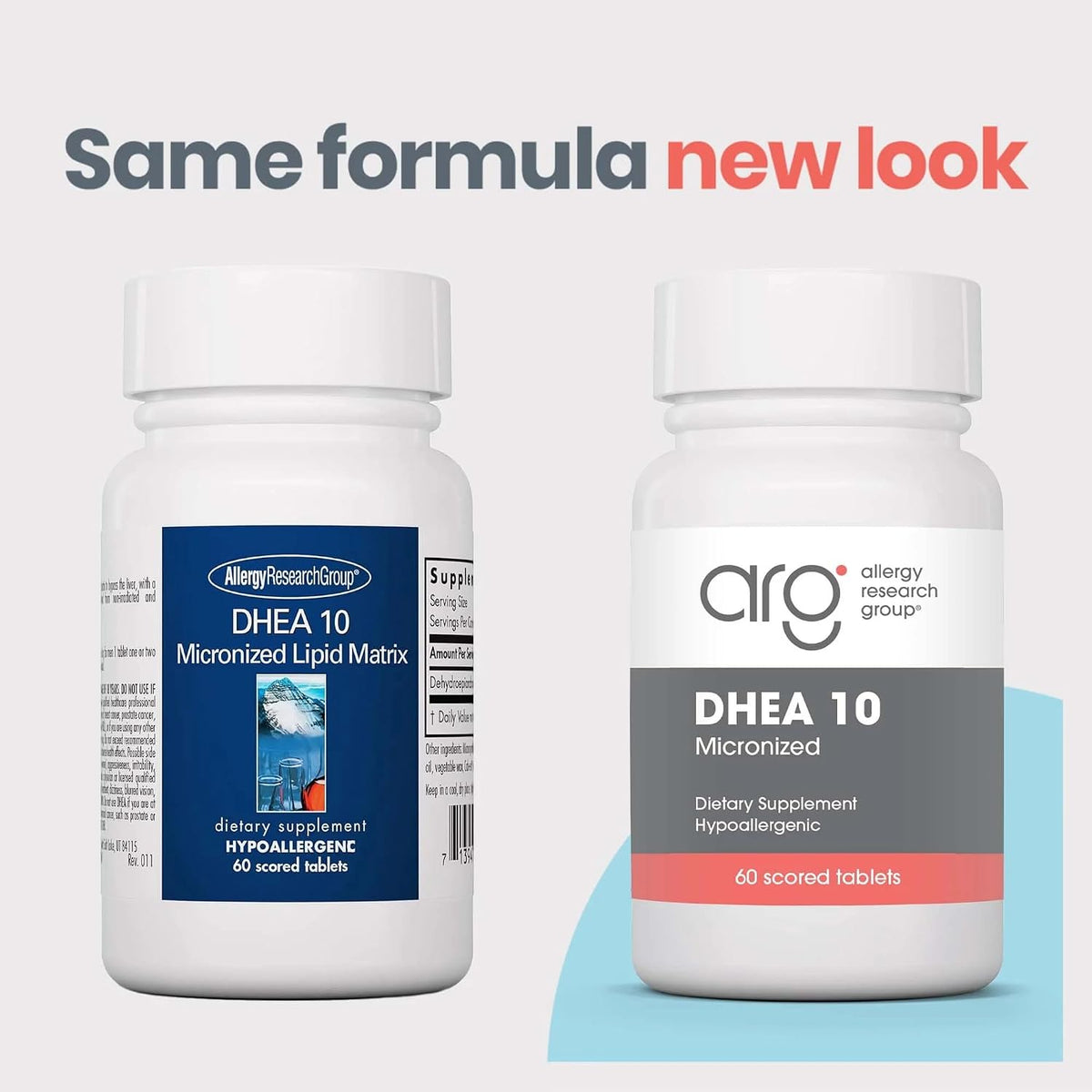 Allergy Research Group DHEA 10 – Micronized Lipid Matrix – 10 mg, 60 Capsules - görsel 5