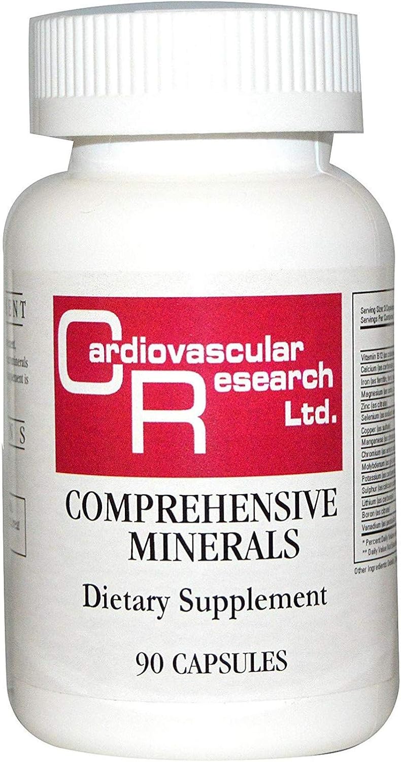 Cardiovascular Research Comprehensive Minerals – 90 Capsules