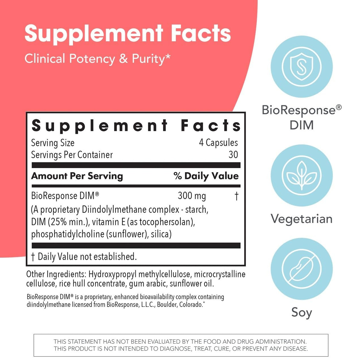 ARG DIM Enhanced Delivery System - Promotes Oestrogen Metabolism - 300 mg Bioavailable Diindolylmethane Complex - Vegetarian & Soy-Free - 120 Capsules - görsel 3