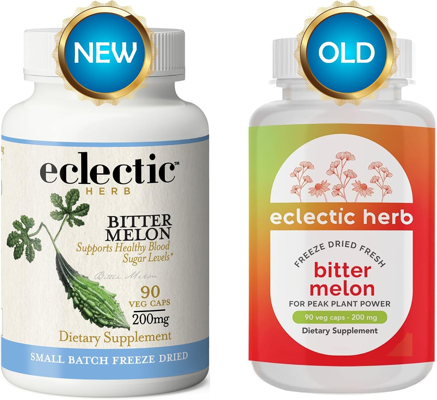 Eclectic Herb Bitter Melon Capsules – Digestive & Immune Support, 90 Count