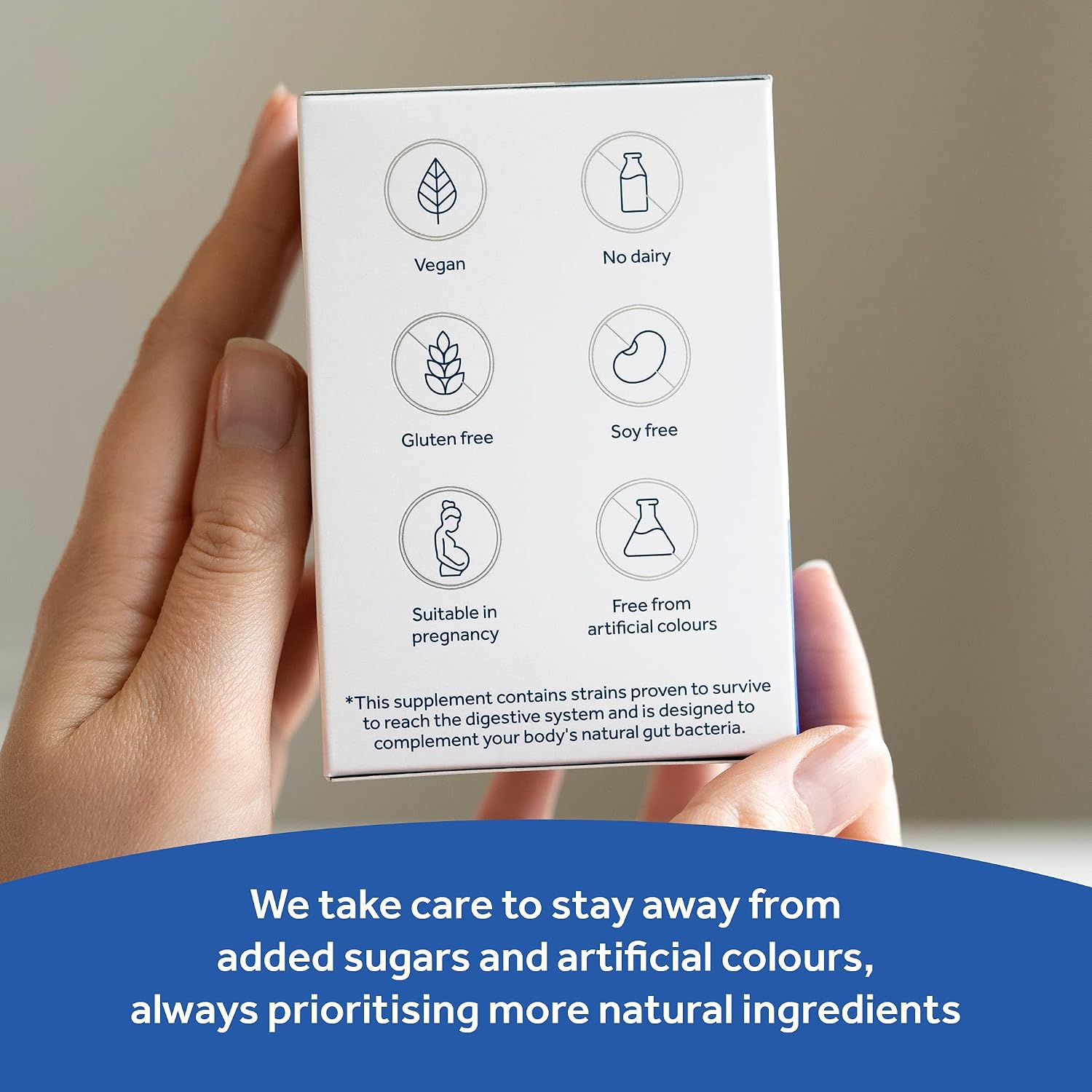 OptiBac Probiotics Every Day Extra 30 Capsules | High-Strength Digestive Probiotics with 20 Billion CFU | Vegan Supplement with Lactobacillus Acidophilus NCFM | for Everyday Digestive Health