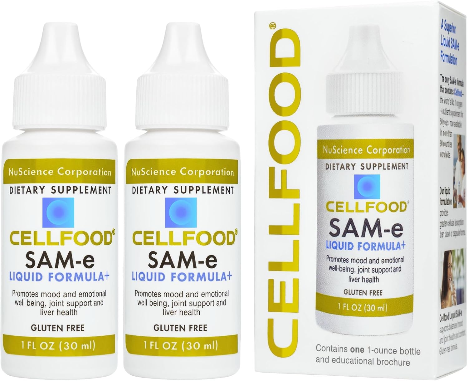Cellfood SAM-e Liquid Formula+ - 30 ml (30-Day Supply)