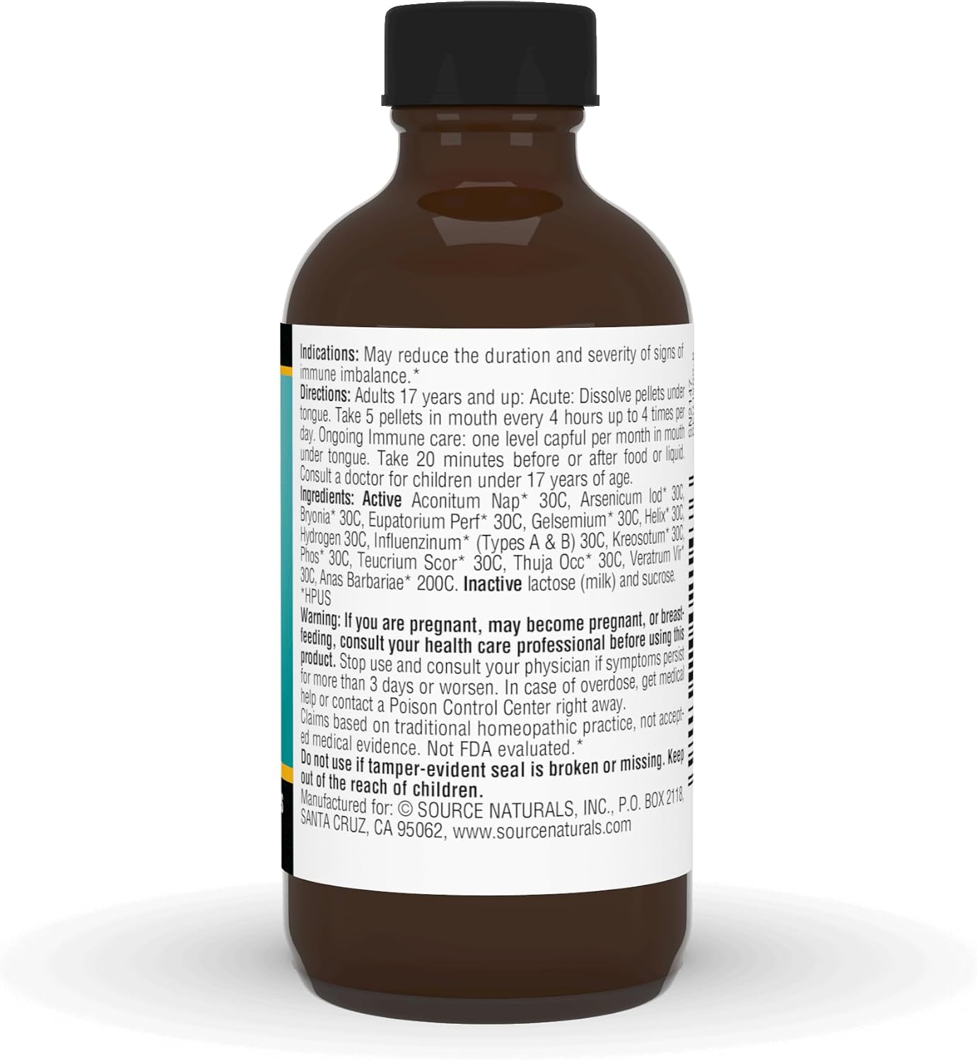 Source Naturals WellGuard – Immune Support Supplement for Seasonal Changes – 565 Sublingual Pellets