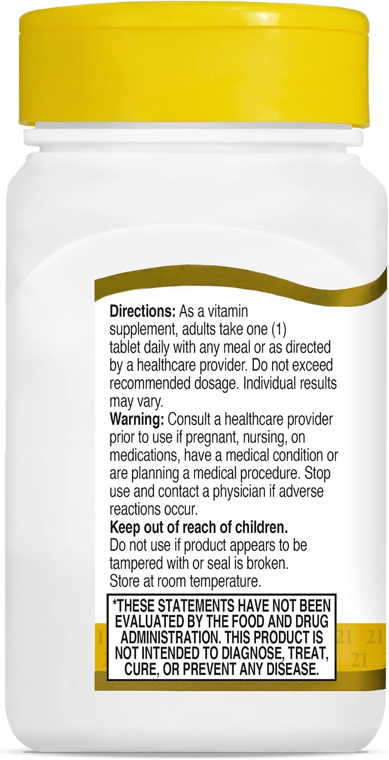 21st Century B Complex Plus Vitamin C, 100 Tablets - görsel 10