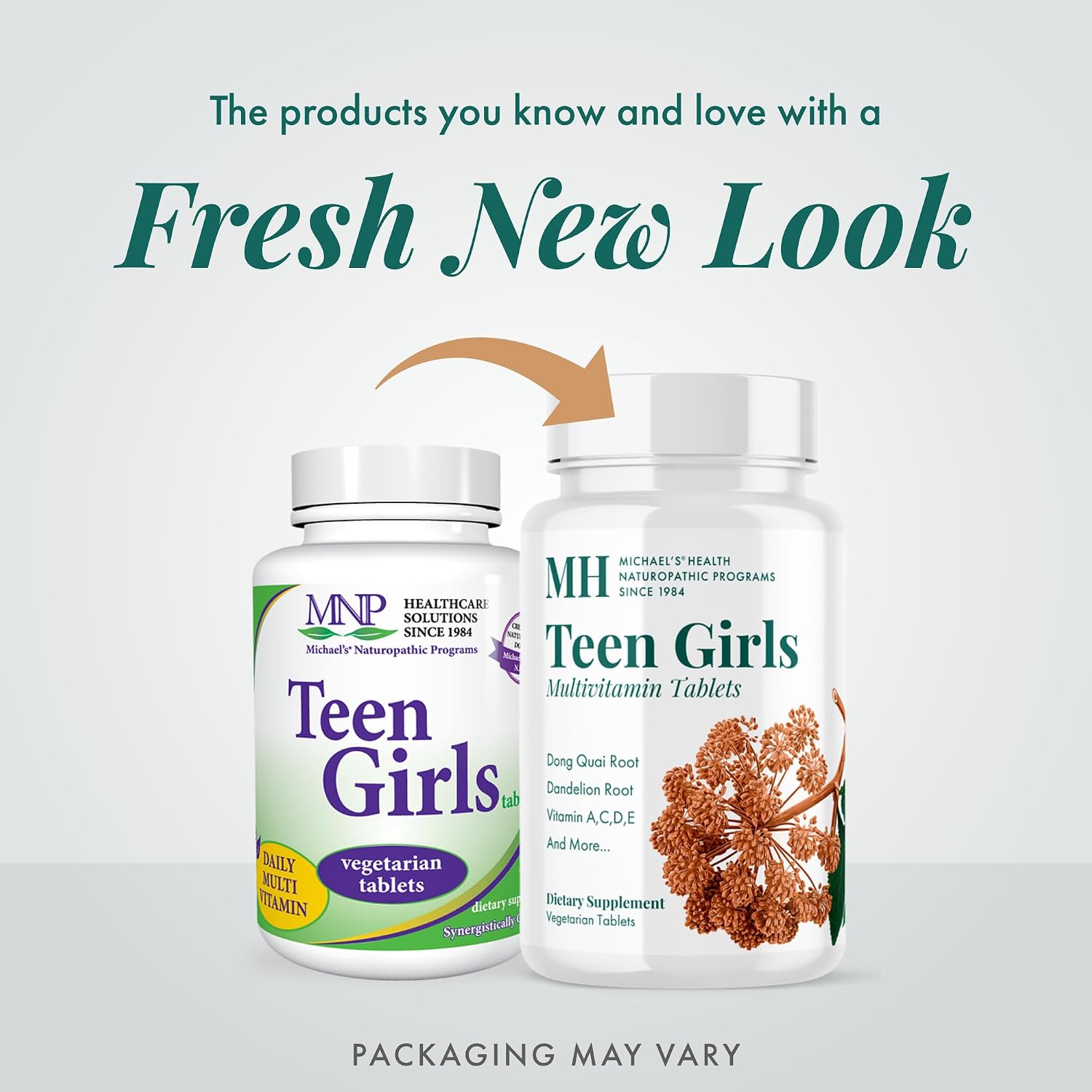 Michael's Health Teen Girls Multivitamin – 90 Vegetarian Tablets