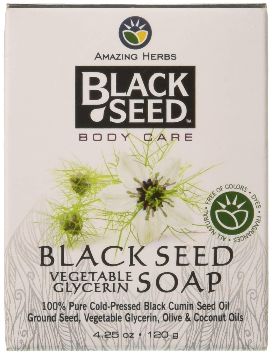 Amazing Herbs Black Seed Vegetable Glycerin Soap - görsel 1