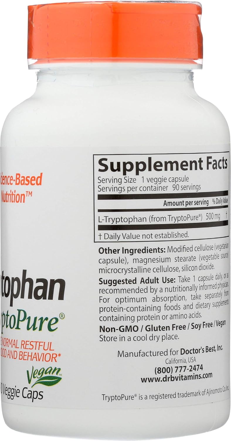 Best L-Tryptophan, 500 mg - görsel 5