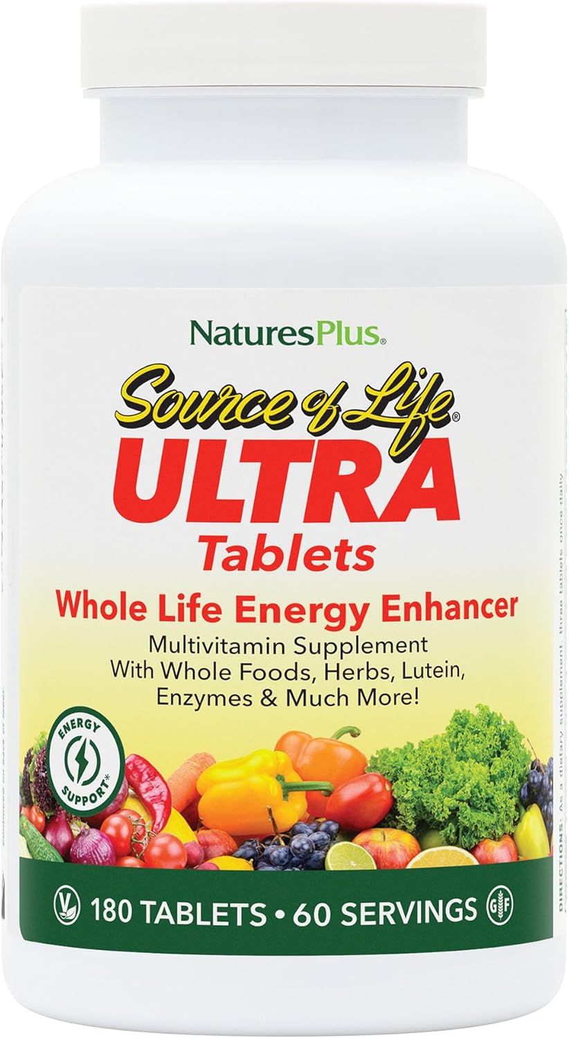 NaturesPlus Ultra Source of Life Multivitamin - 180 Tablets