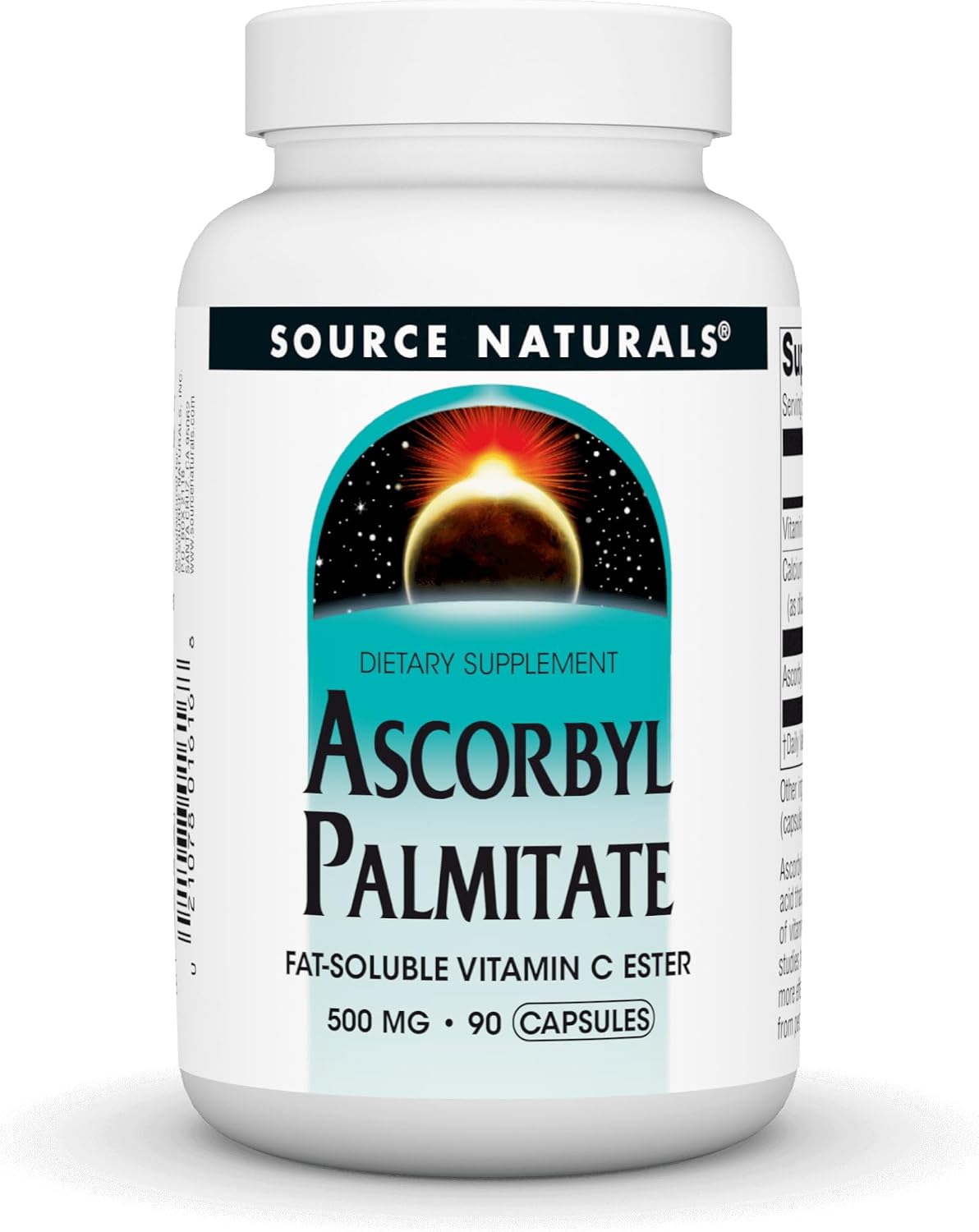 Source Naturals Ascorbyl Palmitate 500 mg, 90 Capsules