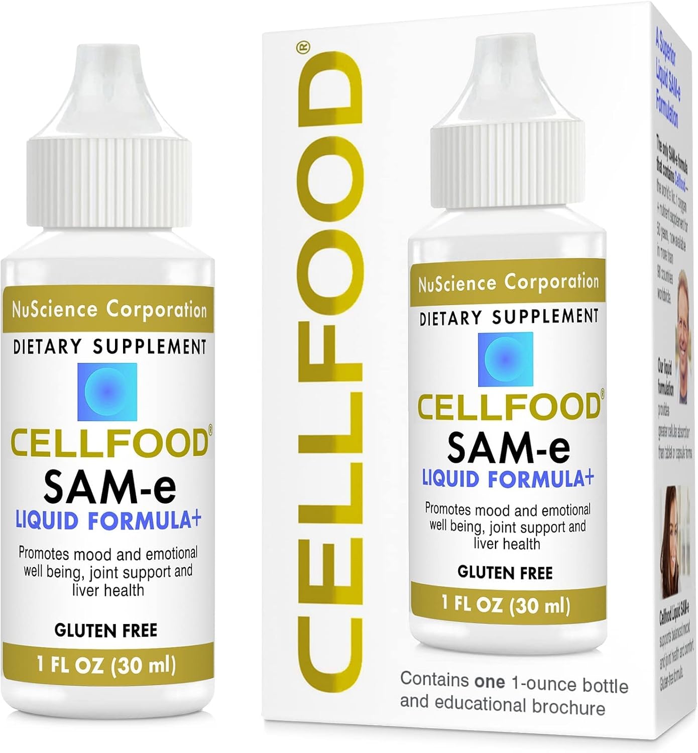 Cellfood SAM-e Liquid Formula+ - 30 ml (30-Day Supply)