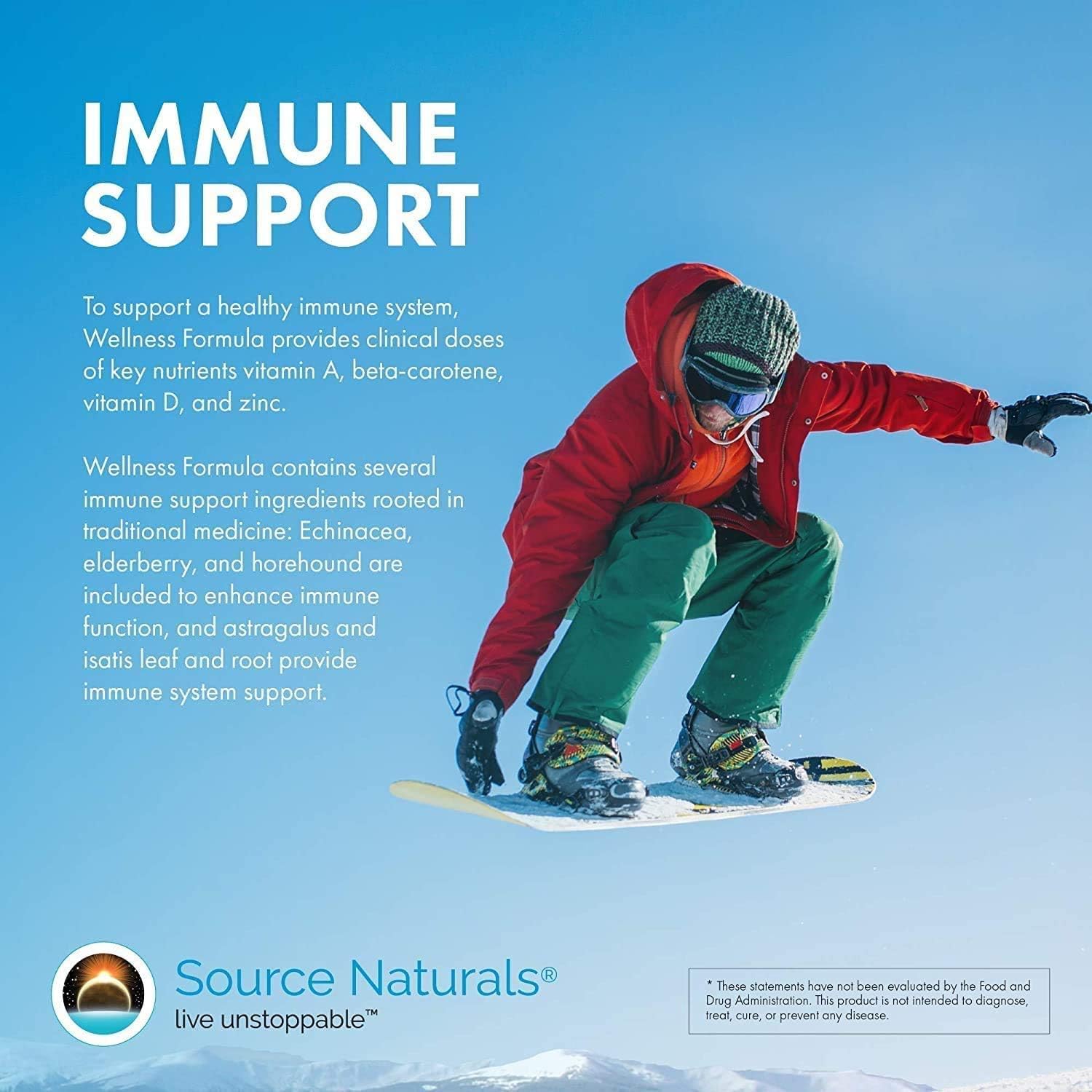 Source Naturals Wellness Formula Bio-Aligned Vitamins & Herbal Defense – 240 Capsules