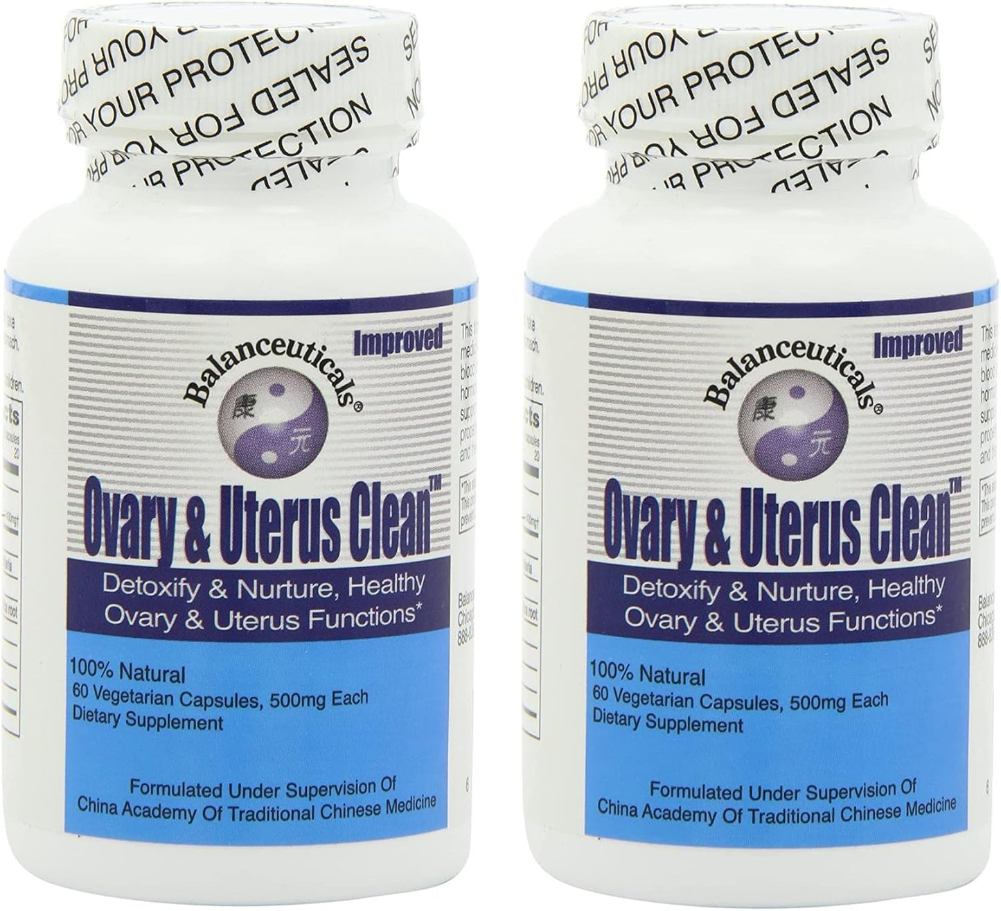 Balanceuticals Ovary & Uterus Clean, 60 Capsules - görsel 2