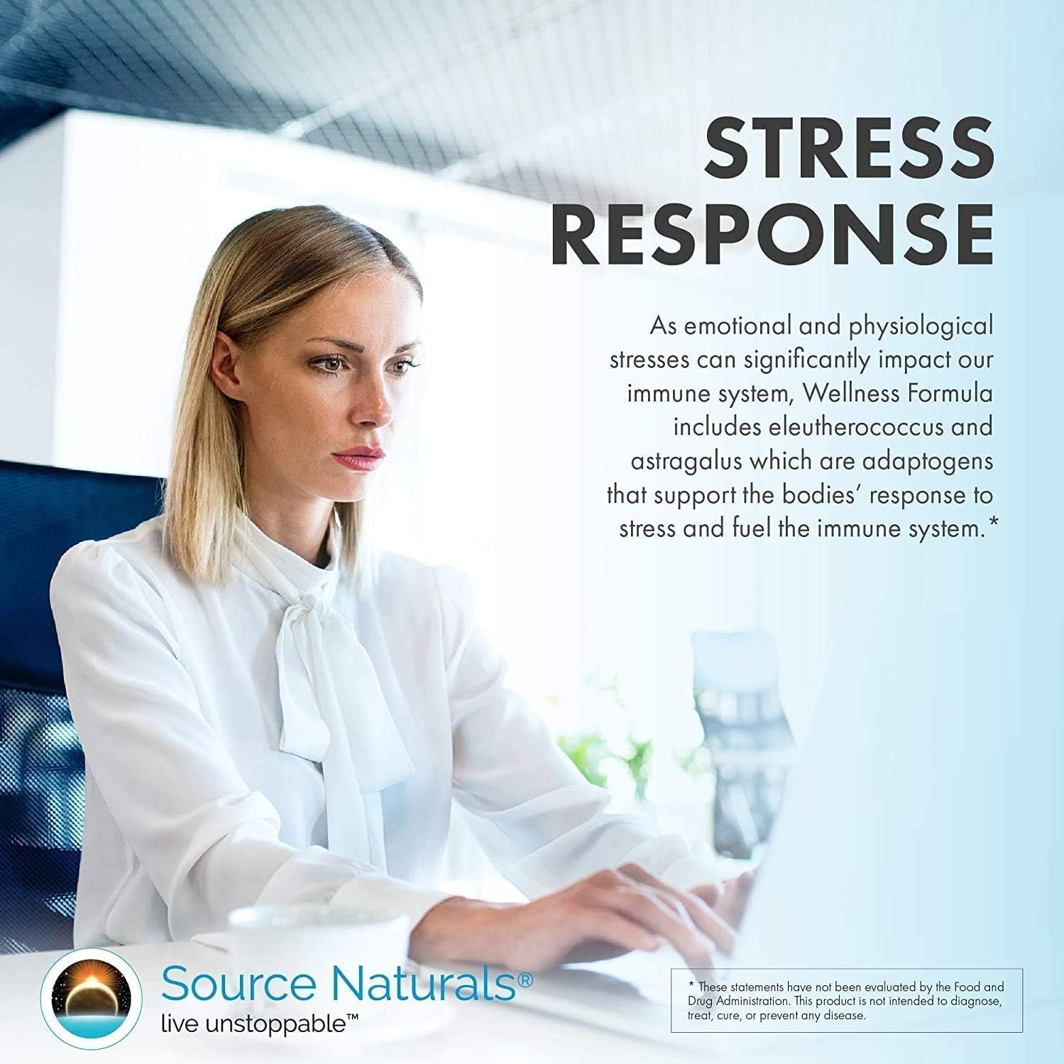 Source Naturals Wellness Formula Bio-Aligned Vitamins & Herbal Defense – 240 Capsules