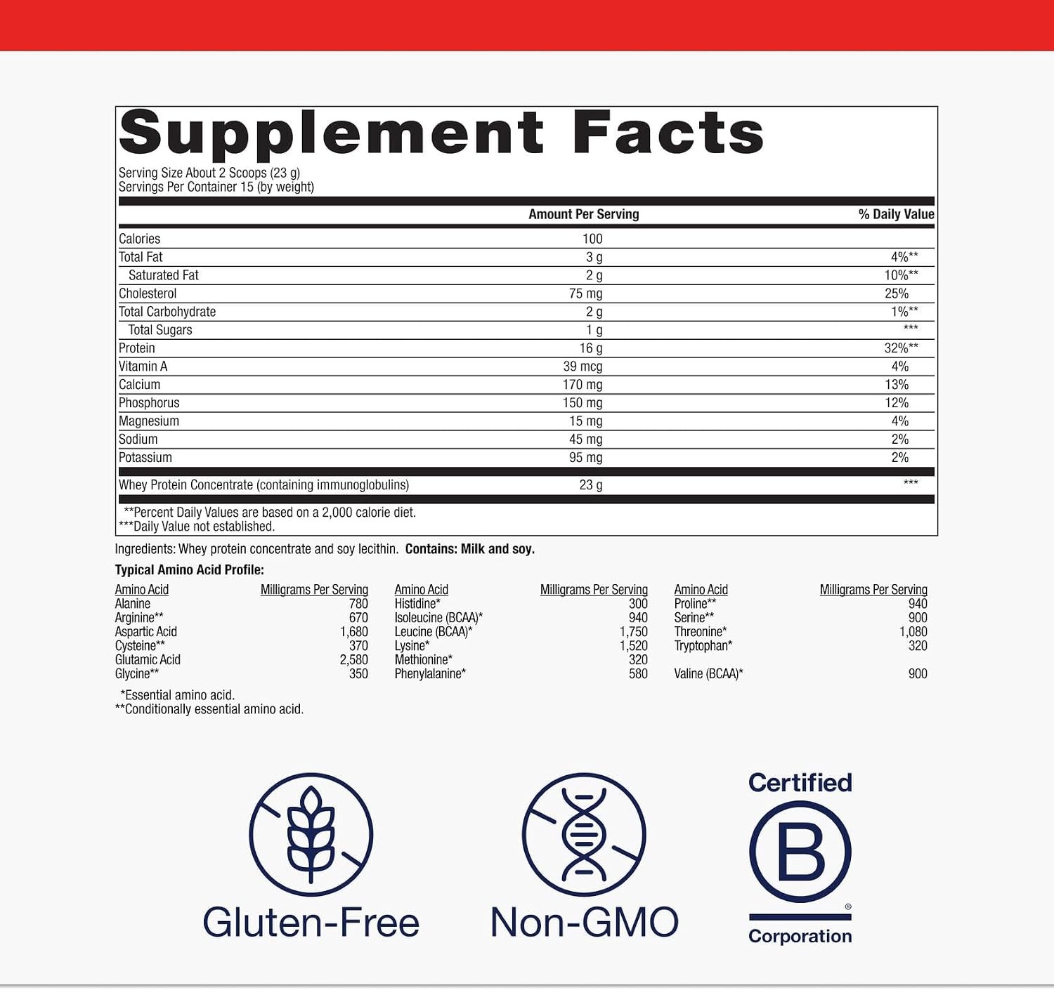 Metagenics BioPure Protein – Whey Protein Powder with Immunoglobulins – 16 g Protein – Non-GMO & Gluten-Free – 345 g