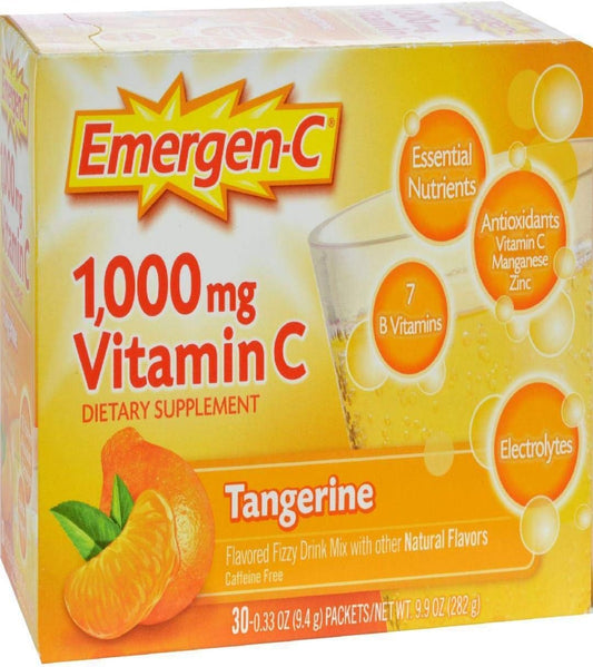 Alacer Emergen-C Tangerine - 30 Packets