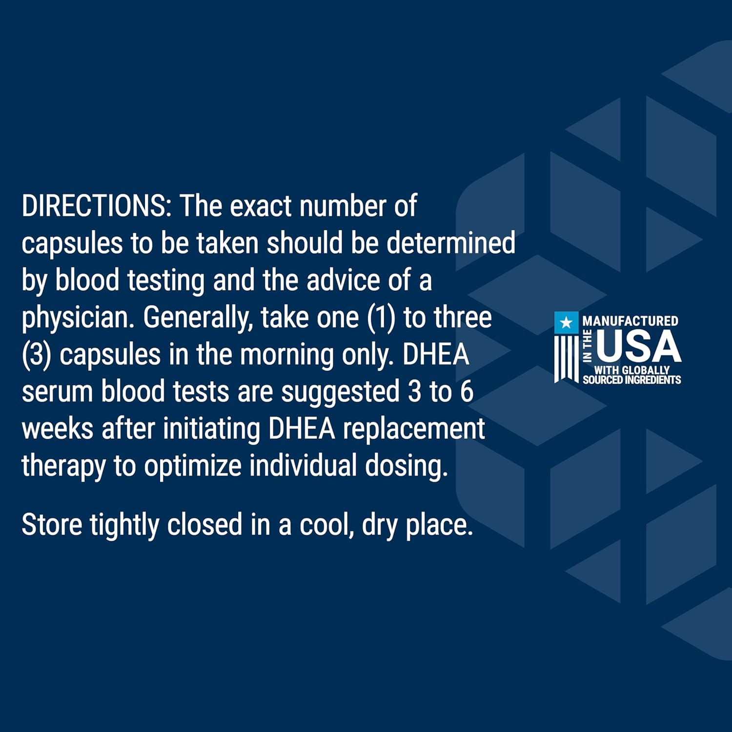 Life Extension DHEA 15 mg – Hormone Balance Support, 100 Capsules