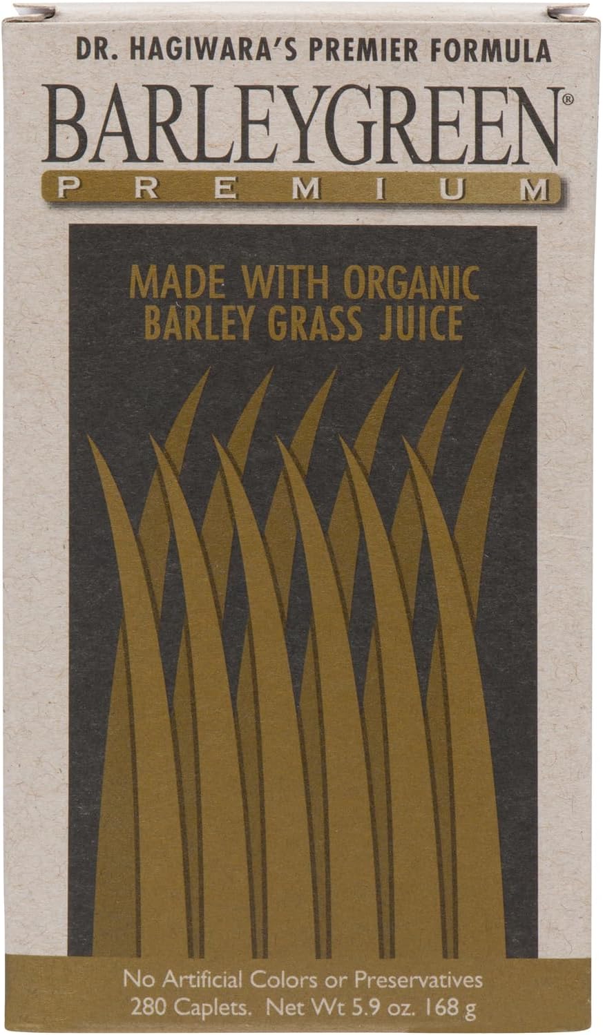 Dr. Hagiwara's Original Premium Barley Grass Juice Powder with Kelp - Organic, 240 g (8.5 oz)