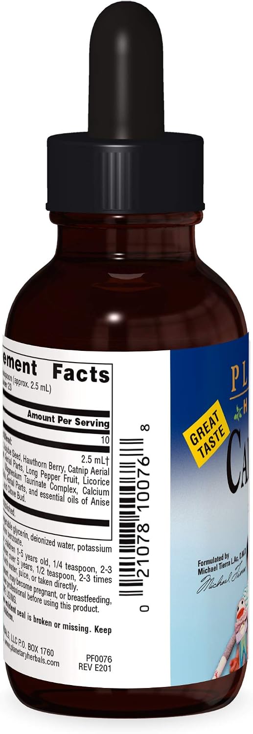 Planetary Herbals Calm Child – Herbal Syrup for Calm, Focussed Attention – 2 fl oz (60 ml)