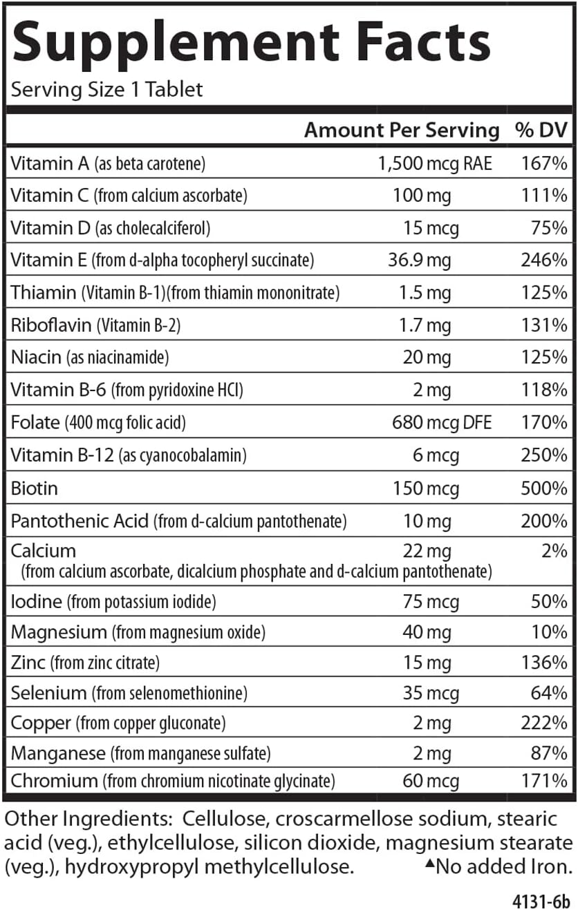 Carlson Labs Mini-Multi Vitamins & Minerals, 90 Tablets