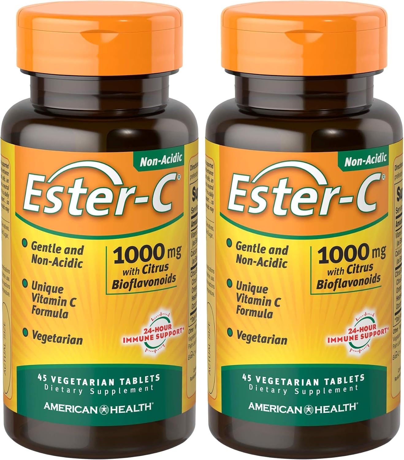 American Health Ester-Vitamin C with Citrus Bioflavonoids 1000 mg, 180 Veg Tabs