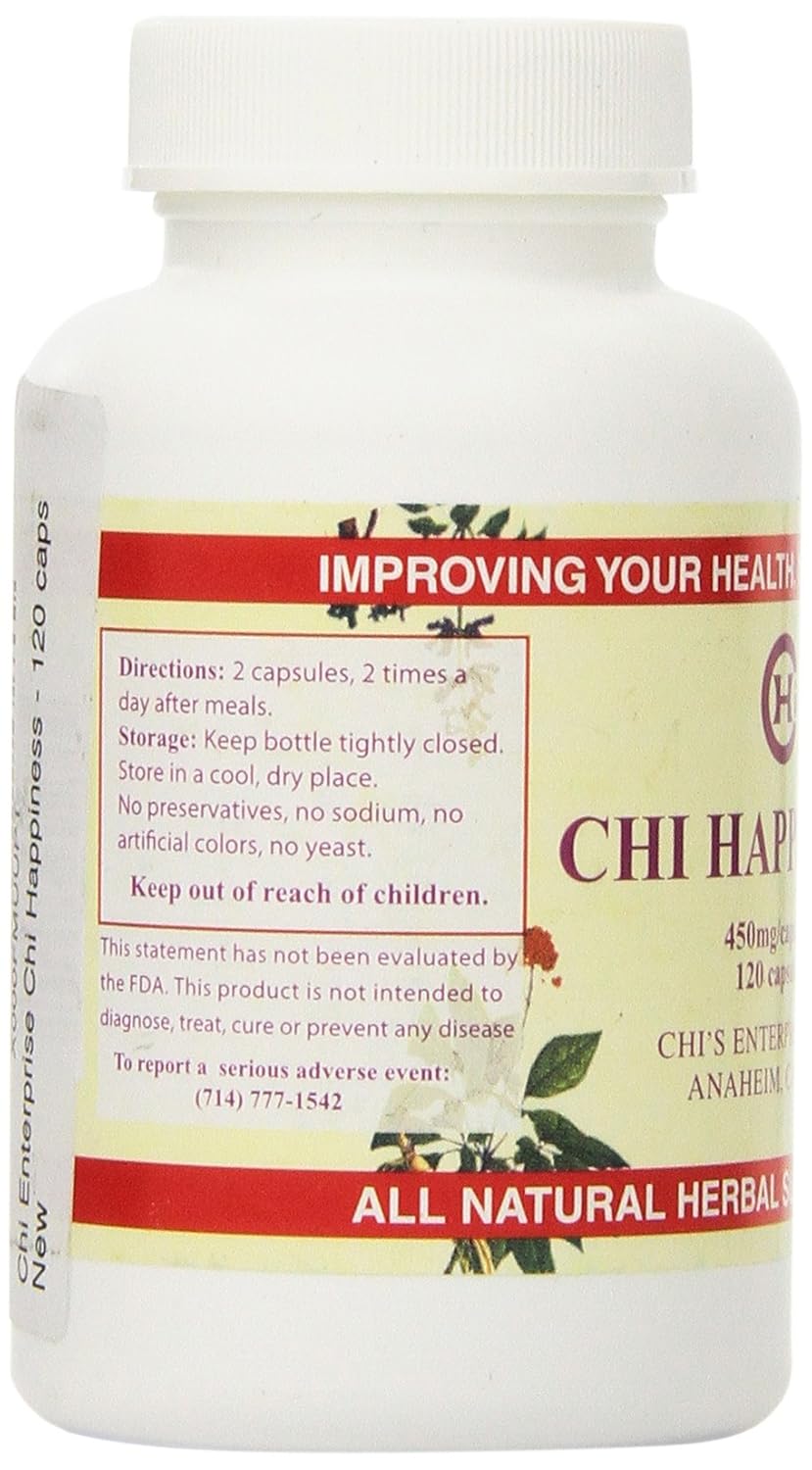 Chi Enterprise Chi Happiness - 120 Capsules, 450 mg