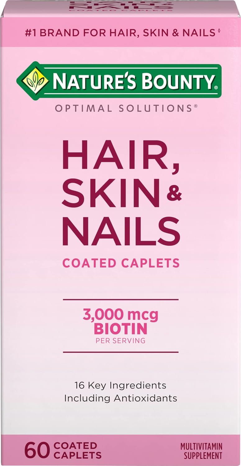 Nature's Bounty Hair, Skin and Nails Caplets (60 Count)