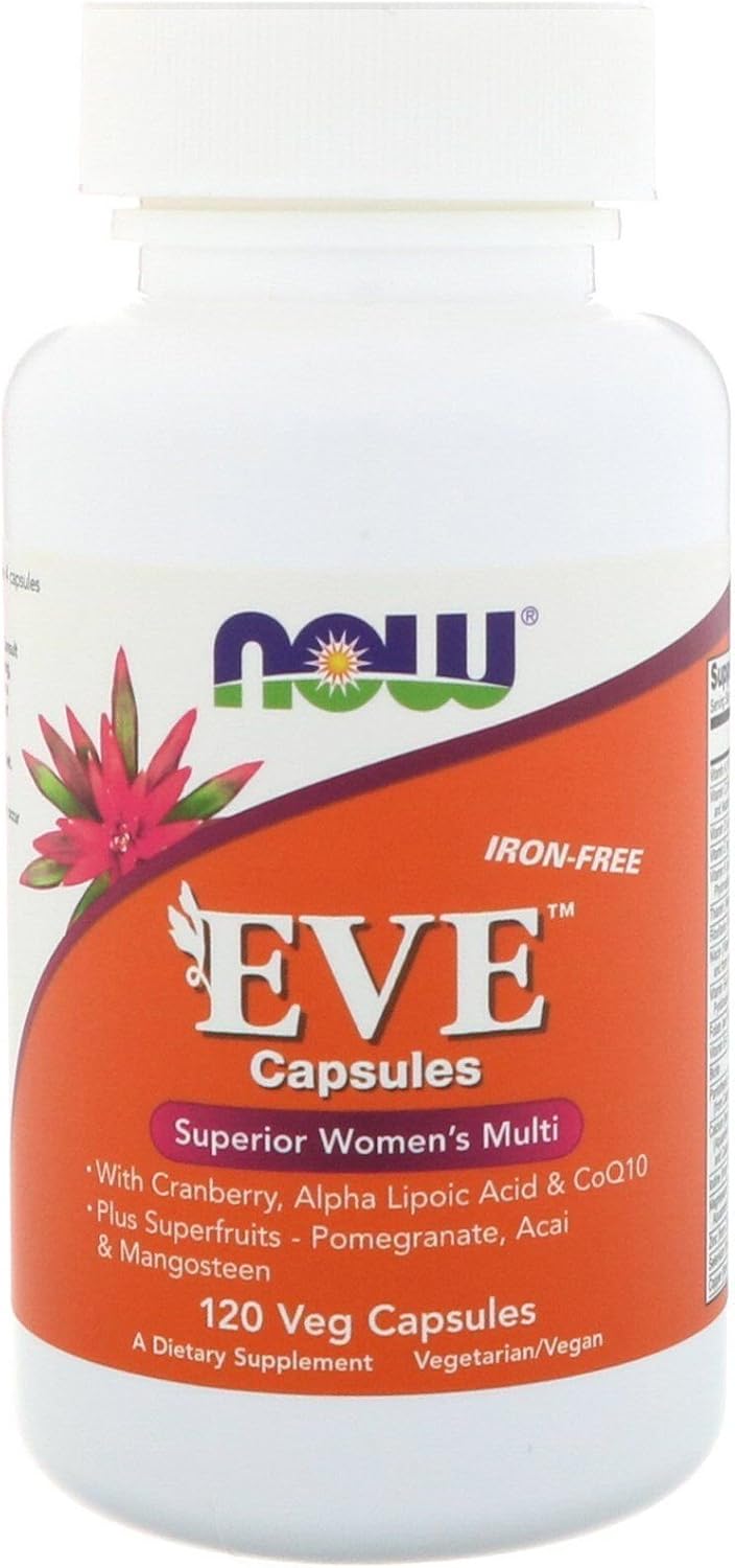 EVE (Superior Women's Multiple Vitamin) - 120 Veg Capsules by NOW Foods