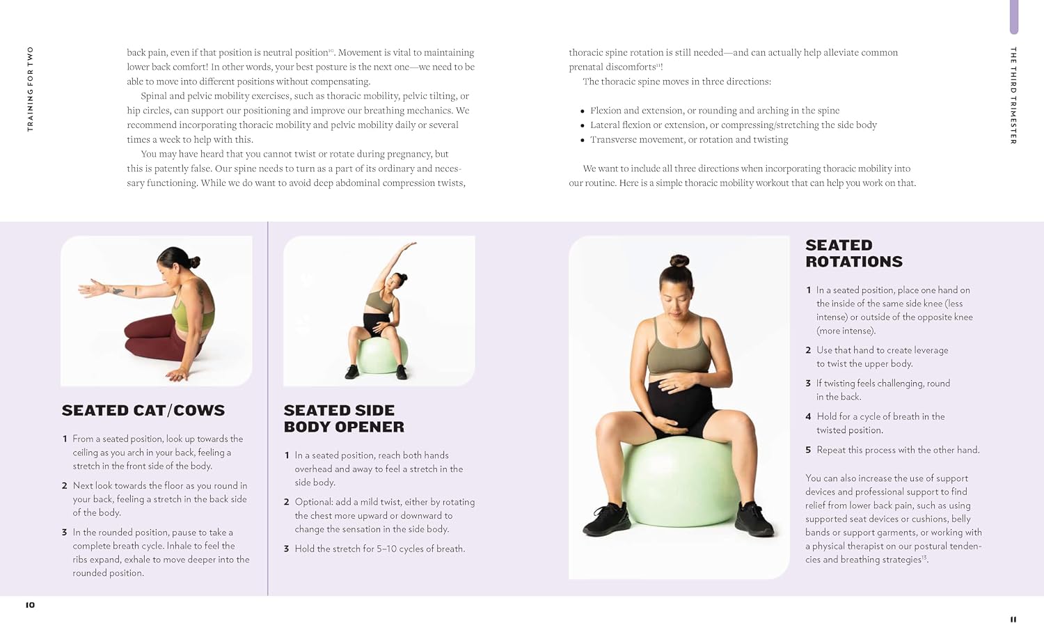 Training for Two: Safe and Smart Prenatal Exercises for a Smoother Pregnancy, Easier Birth, and Healthier Newborn - 90+ Resistance Training, Mobility, Birth Prep, and Labour Support Exercises