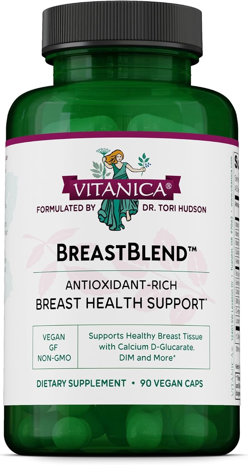 Vitanica BreastBlend – Breast Health Support, 90 Vegan Capsules
