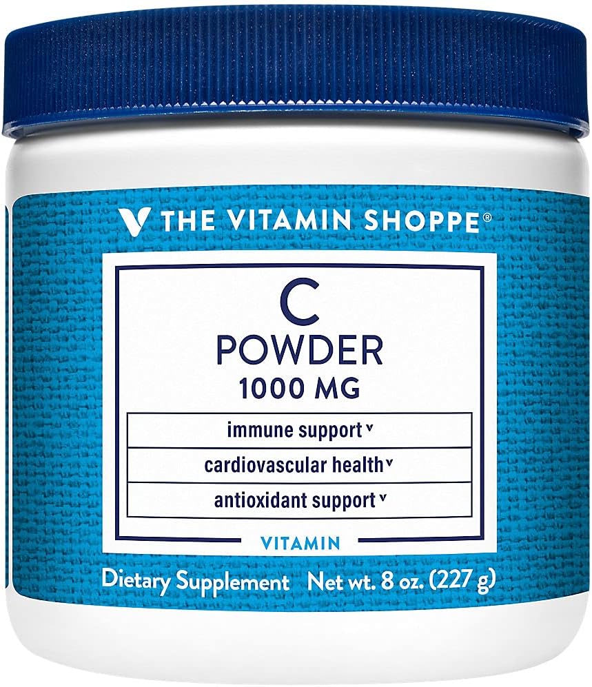 The Vitamin Shoppe Vitamin C 1,000mg Powder – Immune Support & Antioxidant