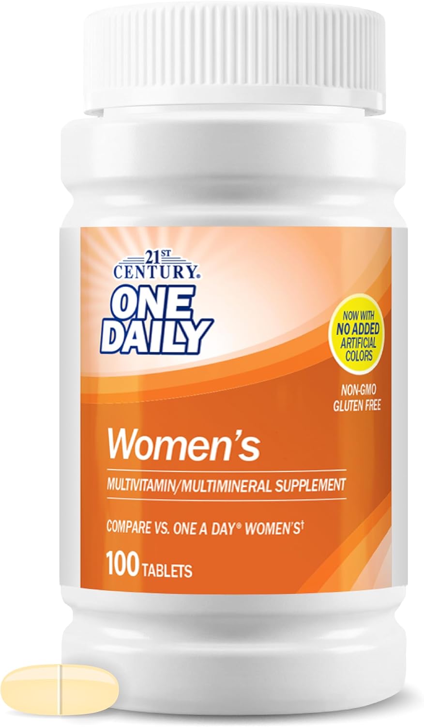 21st Century One Daily Women's Tablets, 100 Count - görsel 1
