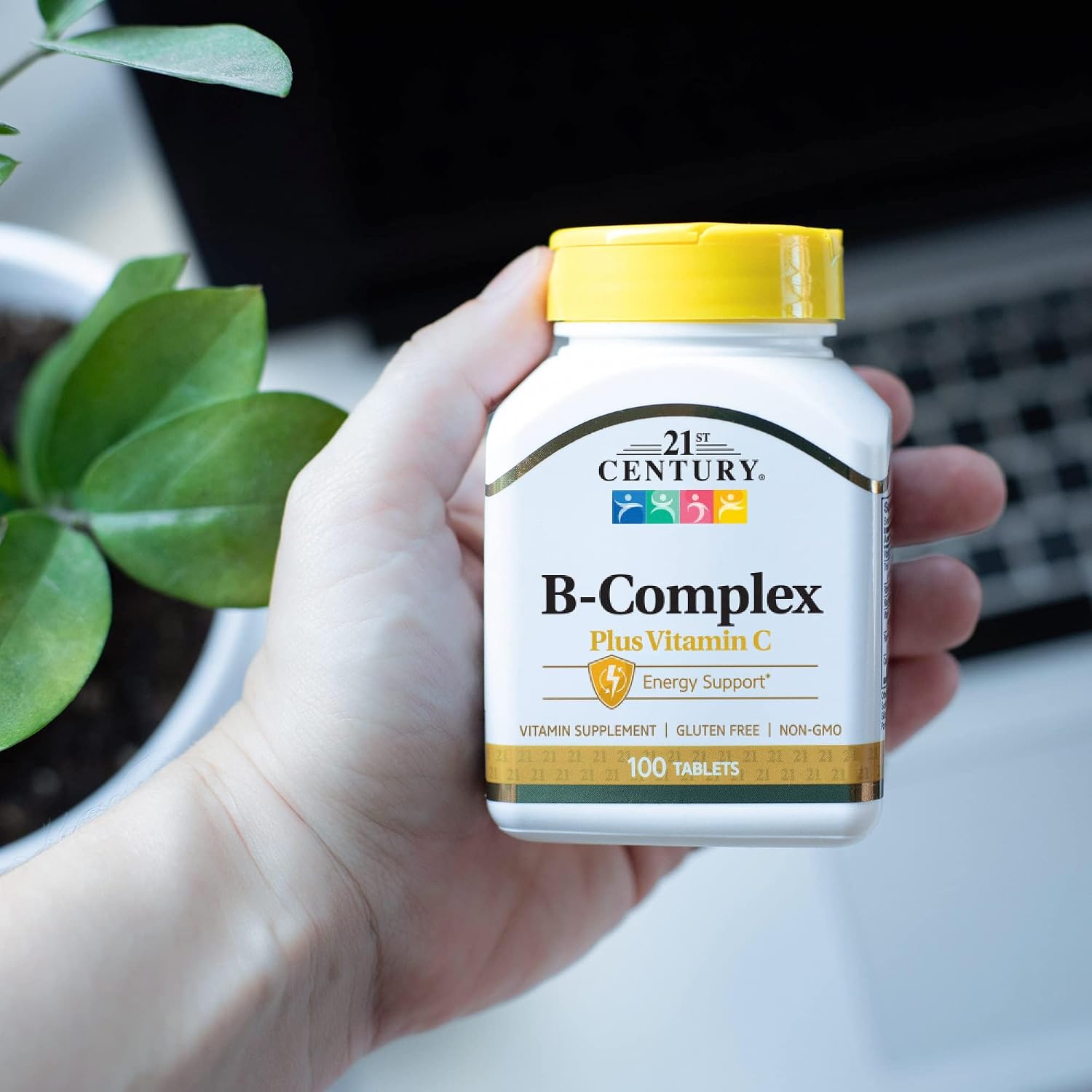 21st Century B Complex Plus Vitamin C, 100 Tablets - görsel 4