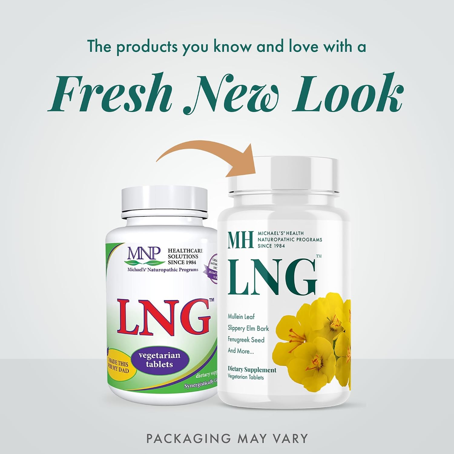 Michael's Health Naturopathic Programs LNG - Herbs for Lung and Respiratory Support - 60 Vegetarian Tablets