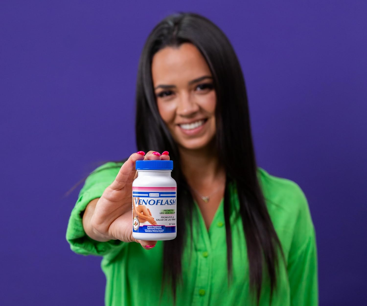 Venoflash Regular Dietary Supplement – Leg Vein Health Support, 80 Tablets
