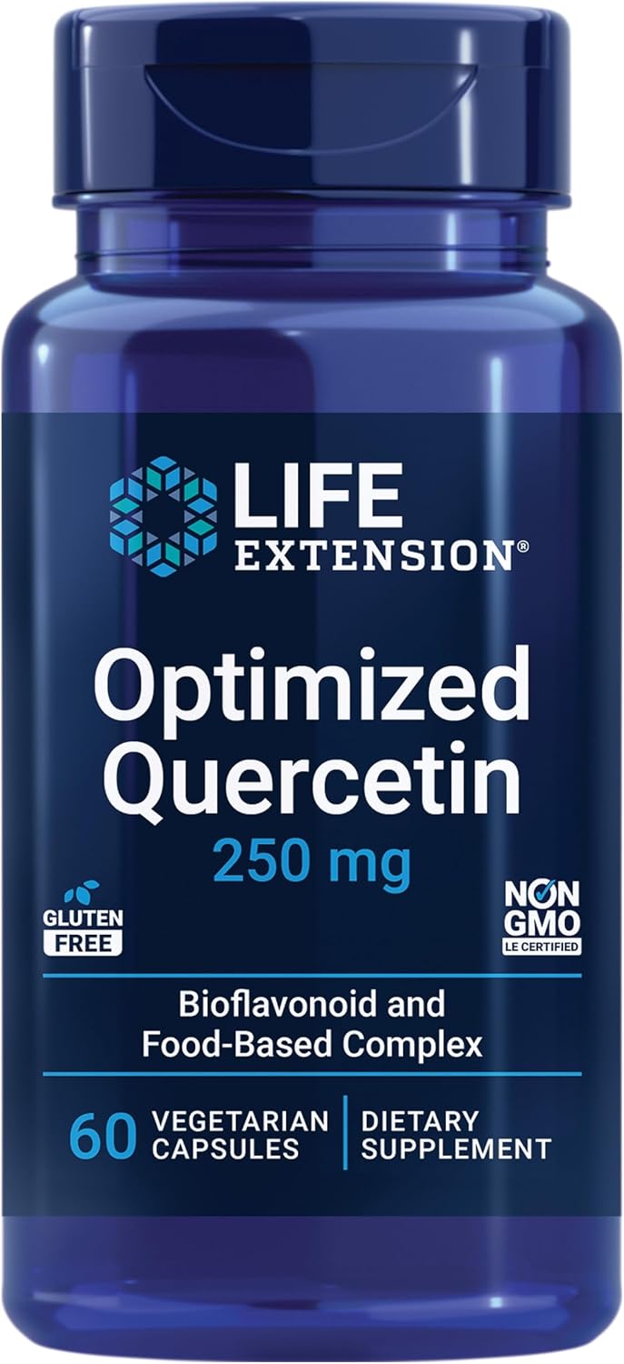 Life Extension Optimised Quercetin 250 mg – 60 Vegetarian Capsules