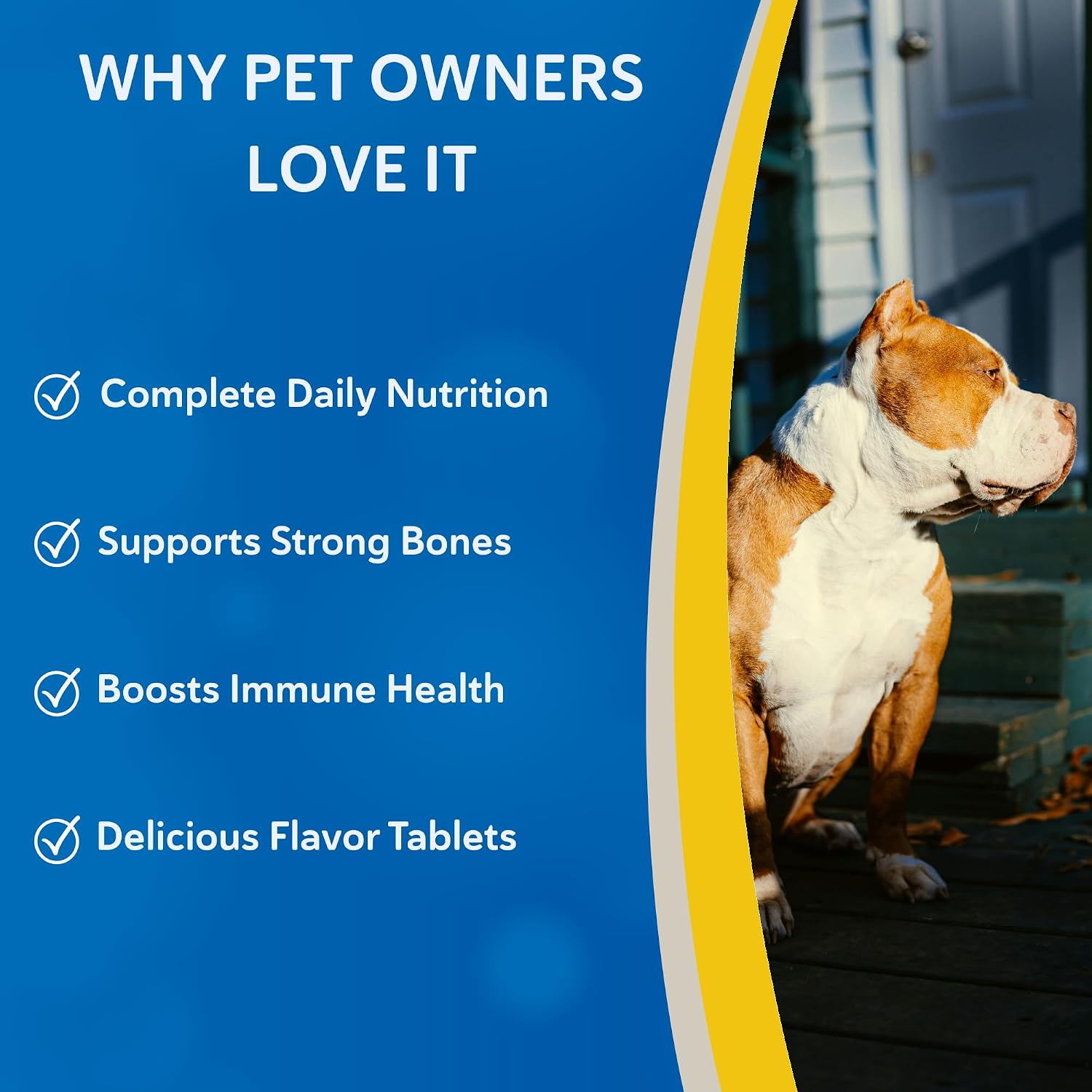 Doc Roy's Daily Care Extra Canine - Advanced Multivitamin Supplement for Dogs (365 Tablets)