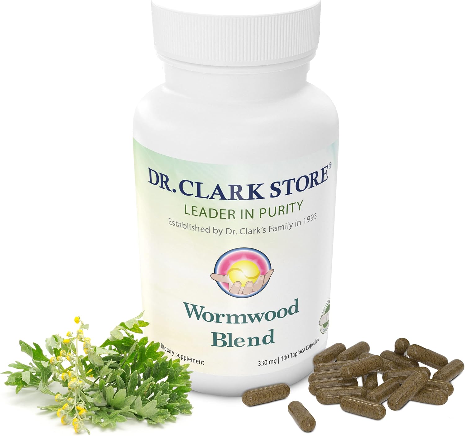 Dr Clark Store Wormwood Super W Blend 330 mg, 100 Capsules