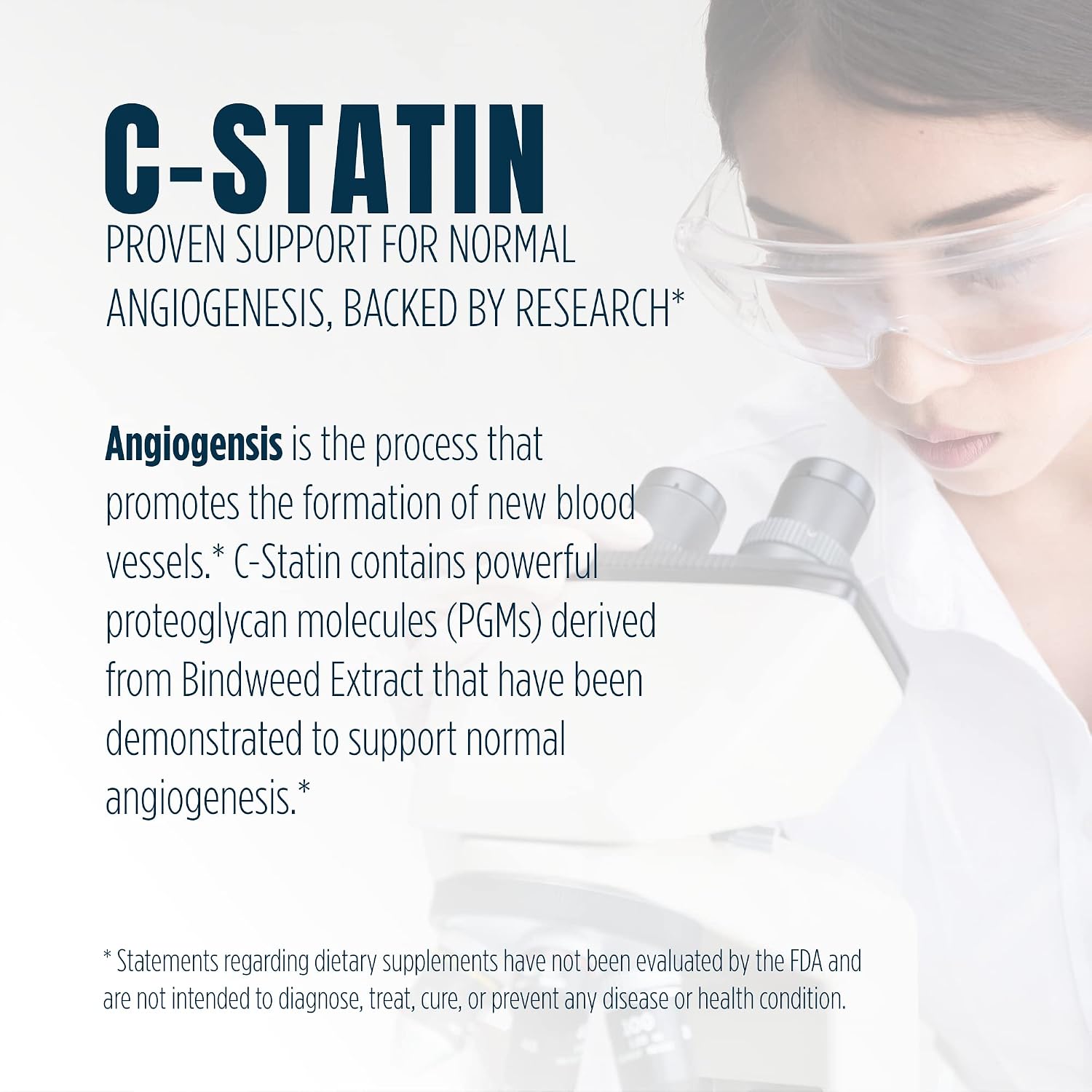 C-Statin: Clinically Studied Proprietary Extract for Normal Angiogenesis Support (120 Capsules)