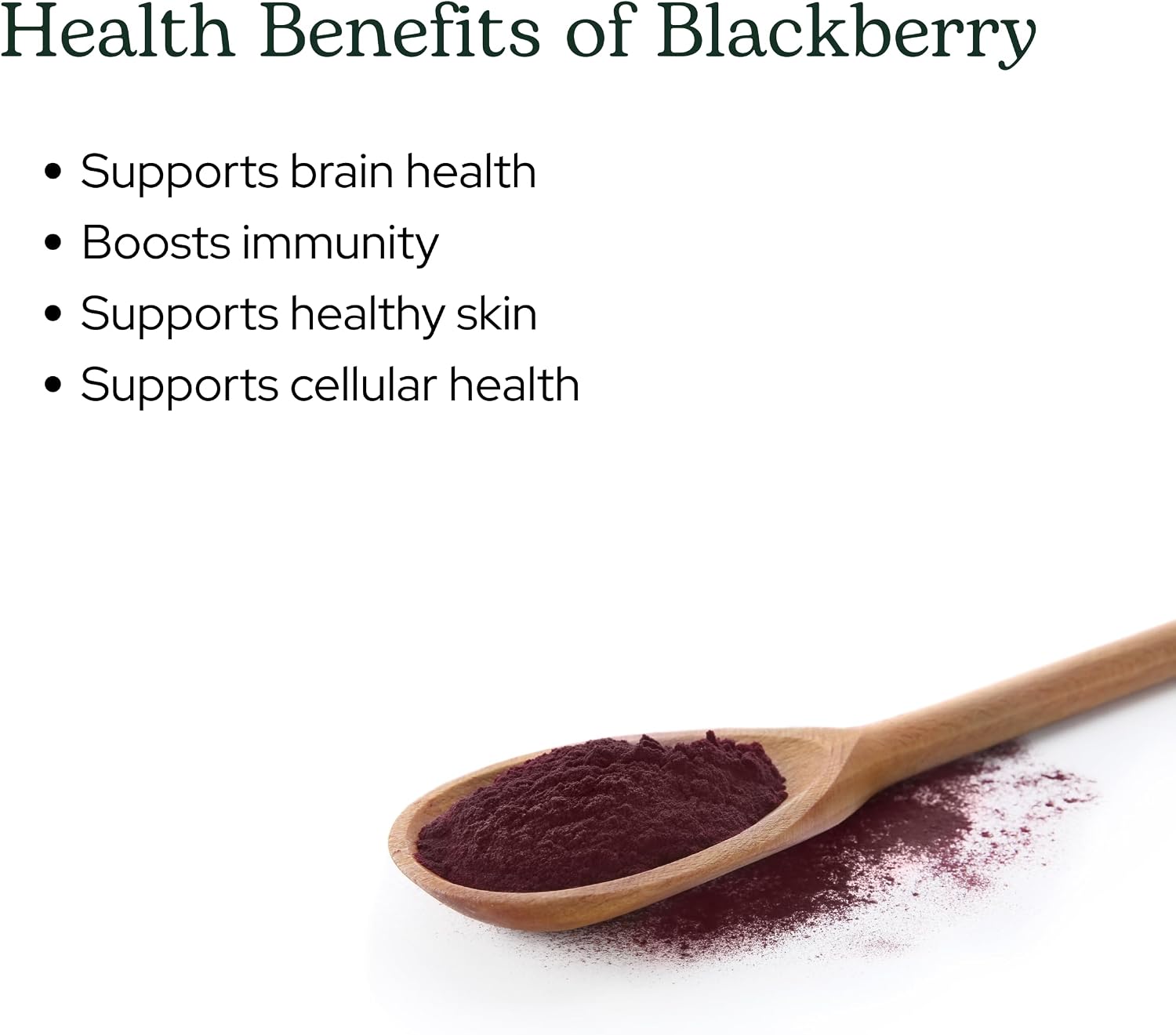 Eclectic Herb BlackBerry Powder – Freeze-Dried Superfood Supplement (90 g)