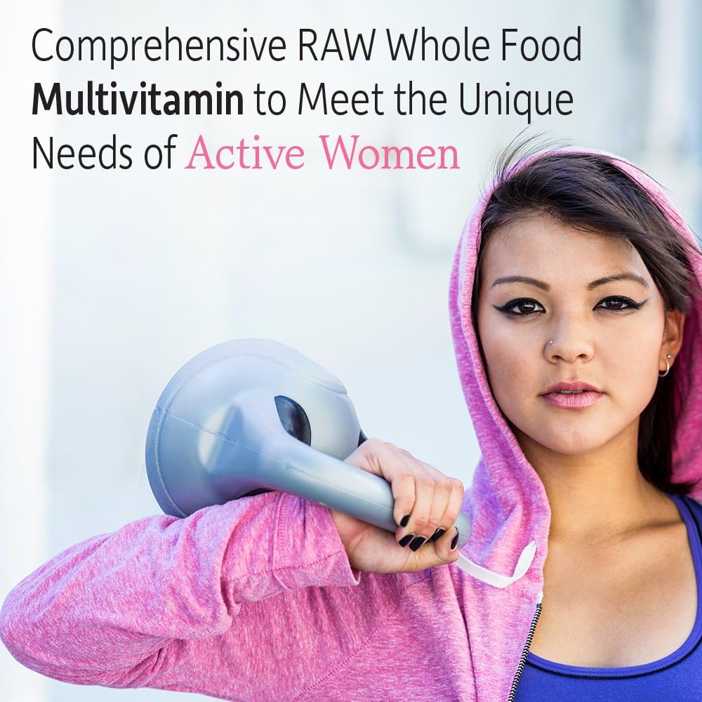 Garden of Life Vitamin Code RAW ONE for Women Once Daily Whole Food Multivitamin with Probiotics, Non-GMO, 30 Capsules
