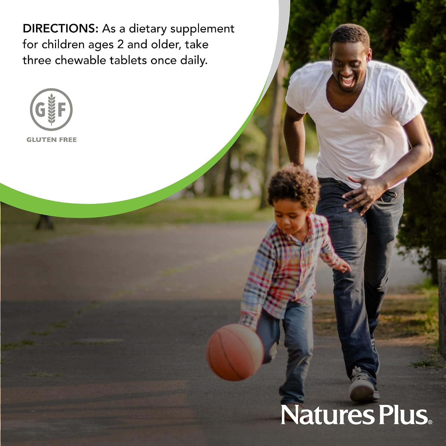 NaturesPlus Animal Parade DHA Children's Chewables - Natural Cherry Flavour - 90 Chewable Tablets