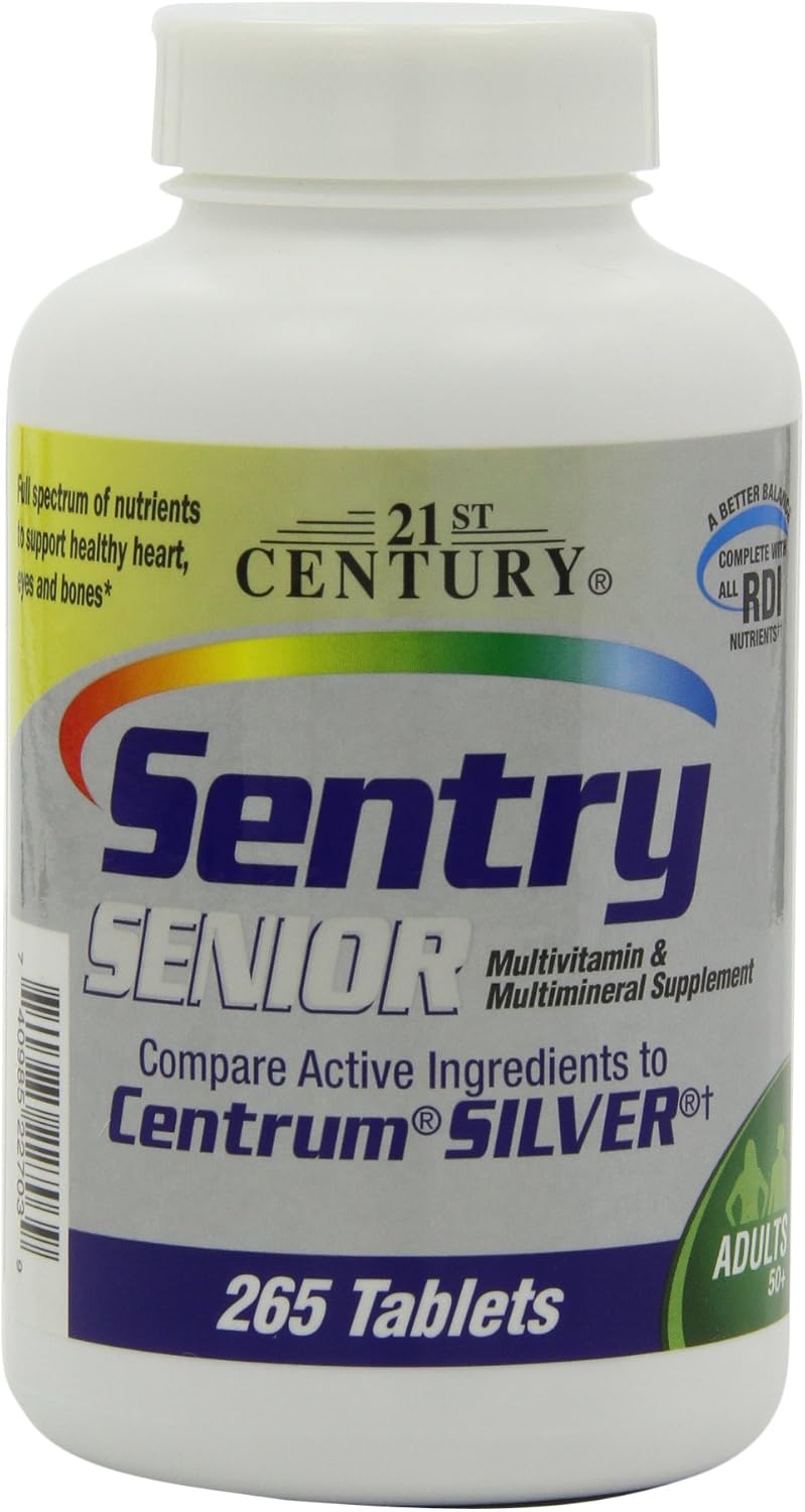 21st Century Sentry Senior, 265 Tablets (Pack of 2) - görsel 1