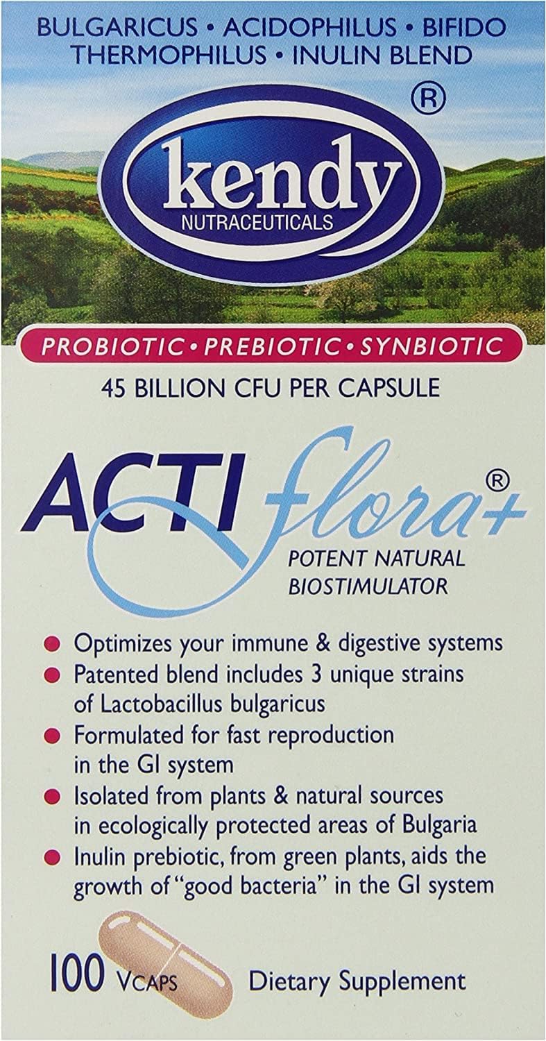 Kendy, Actiflora+, Potent Natural Biostimulator, 100 Veggie Caps