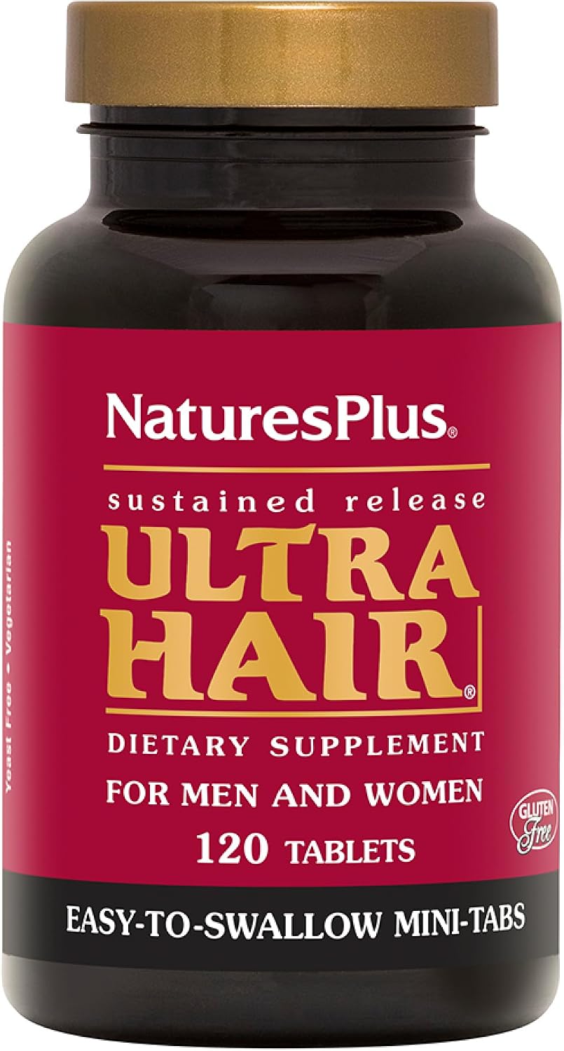 NaturesPlus Ultra Hair - 120 Sustained-Release Mini Tablets